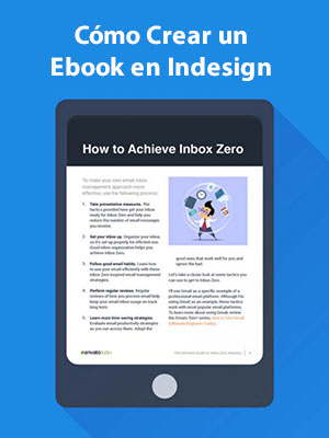 Cómo crear un ebook en Indesign