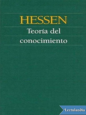 Hessen Teoría del Conocimiento