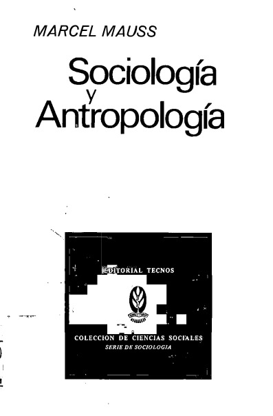 Sociología y antropología 