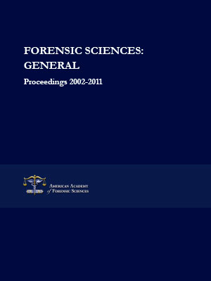 Forensic Sciences General