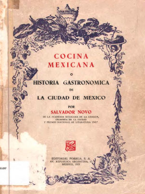 historia cocina mexicana
