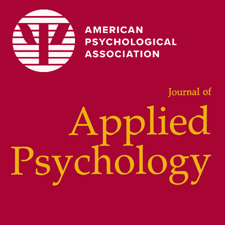 Journal of Applied Psychology