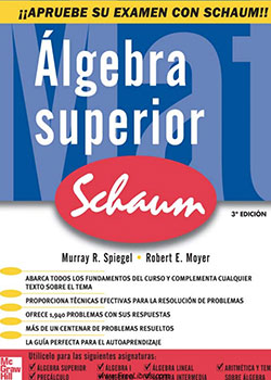álgebra superior Schaun