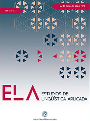 ELA Estudios de Lingüística Aplicada