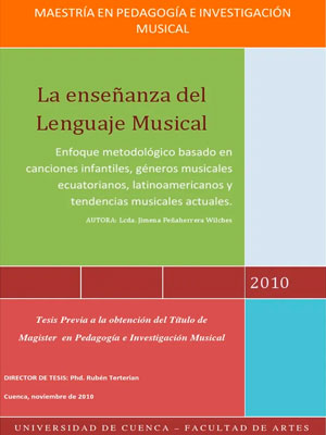La enseñanza del Lenguaje Musical